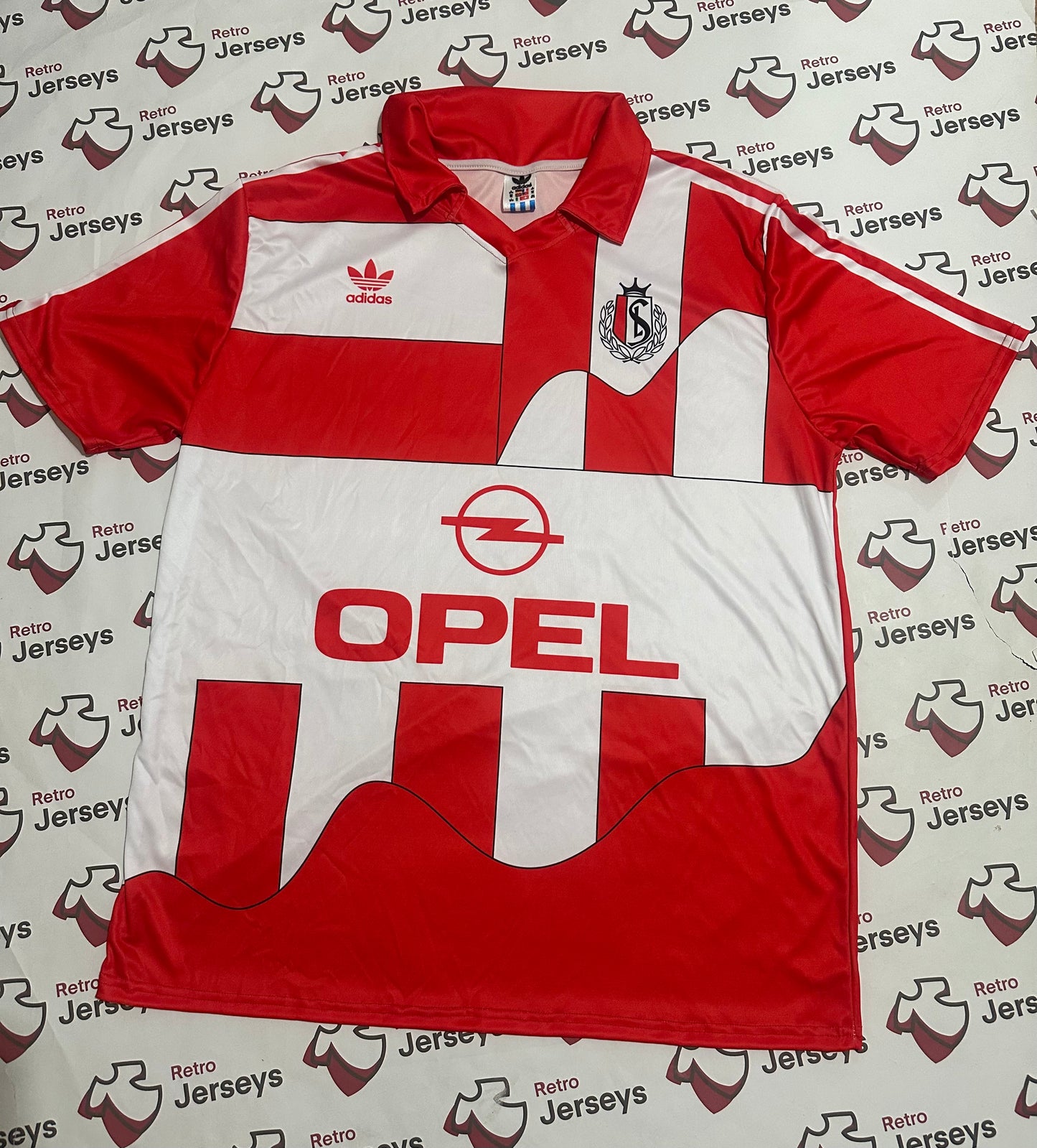 Standard Liege Shirt 1992-1993 Home - Retro Jerseys, Standard Liège Retro Shirt