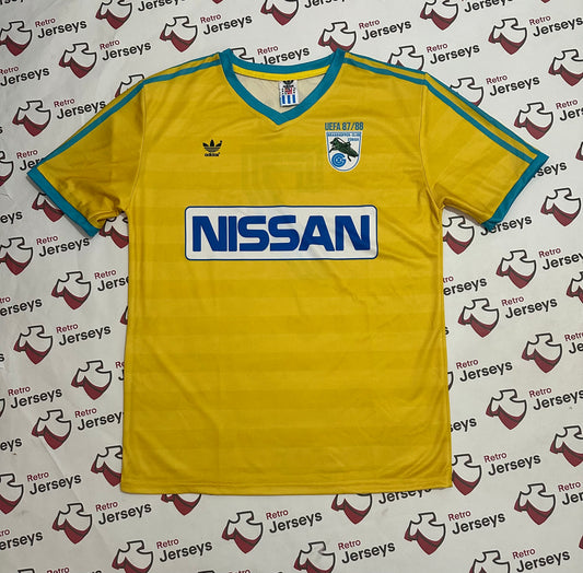 Grasshoper Club Zürich Shirt 1987-1988 Home - Retro Jerseys, Grasshopeer Club Zürich Trikot,