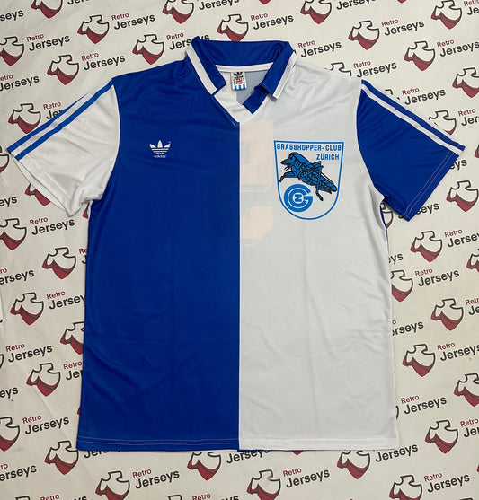 Grasshoper Club Zürich Shirt 1983-1984 Home - Retro Jerseys, Grasshopeer Club Zürich Trikot,