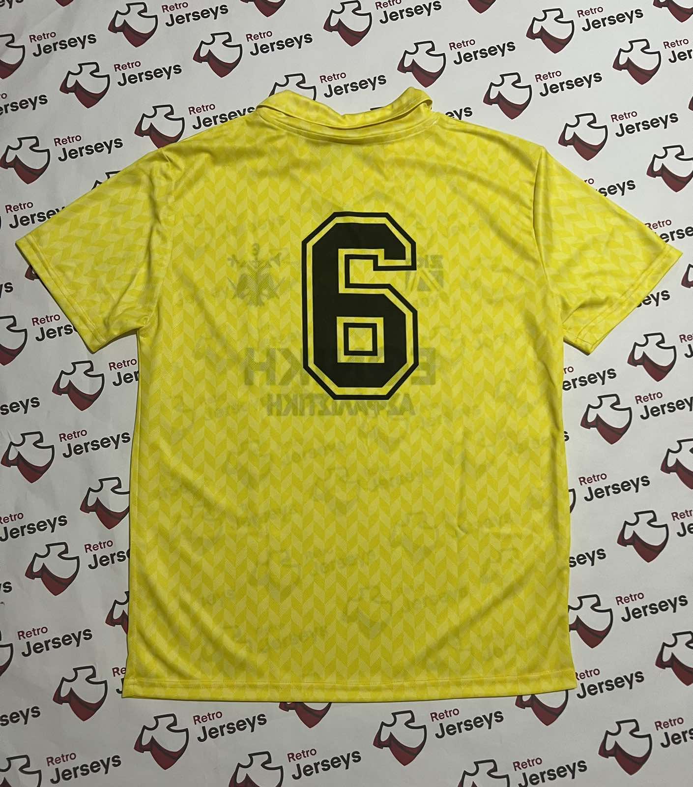 AEK Athens Shirt 1988-1989 Home - Retro Jerseys, φανέλα αεκ