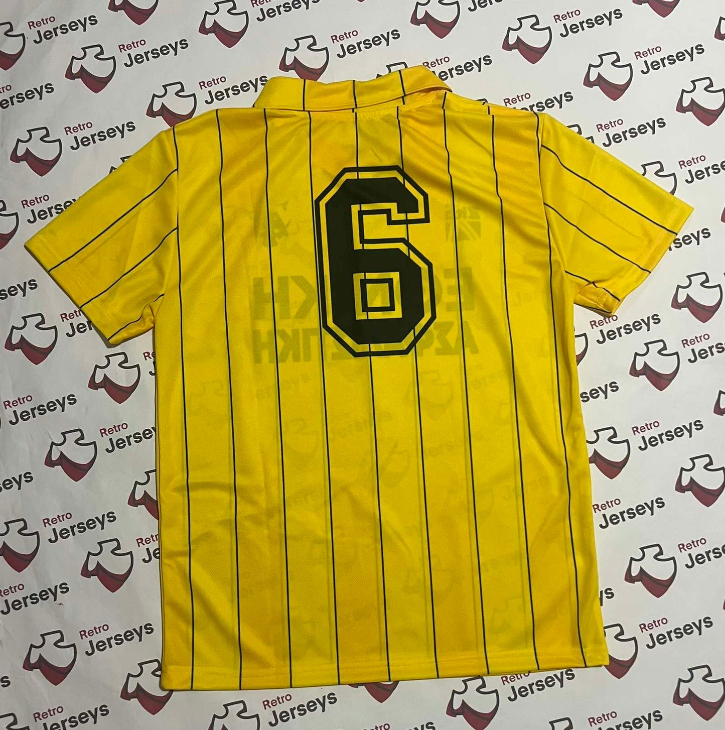 AEK Athens Shirt 1987-1988 Home - Retro Jerseys, φανέλα αεκ