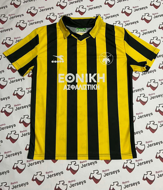 AEK Athens Shirt 1989-1990 Home - Retro Jerseys, φανέλα αεκ - Retro Jerseys