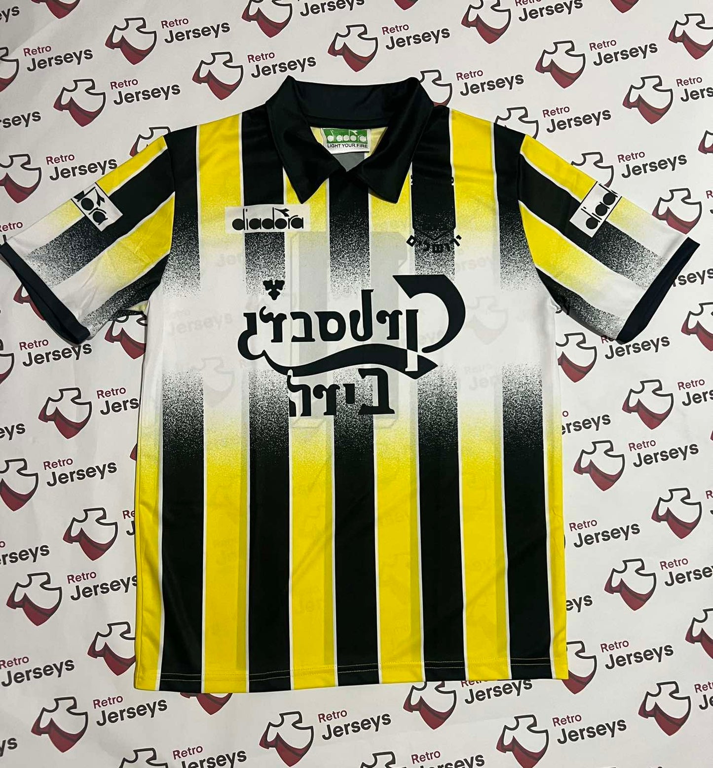 Beitar Jerusalem Shirt 1994-1995 Home - Retro Jerseys, חולצה של בית"ר ירושלים - Retro Jerseys