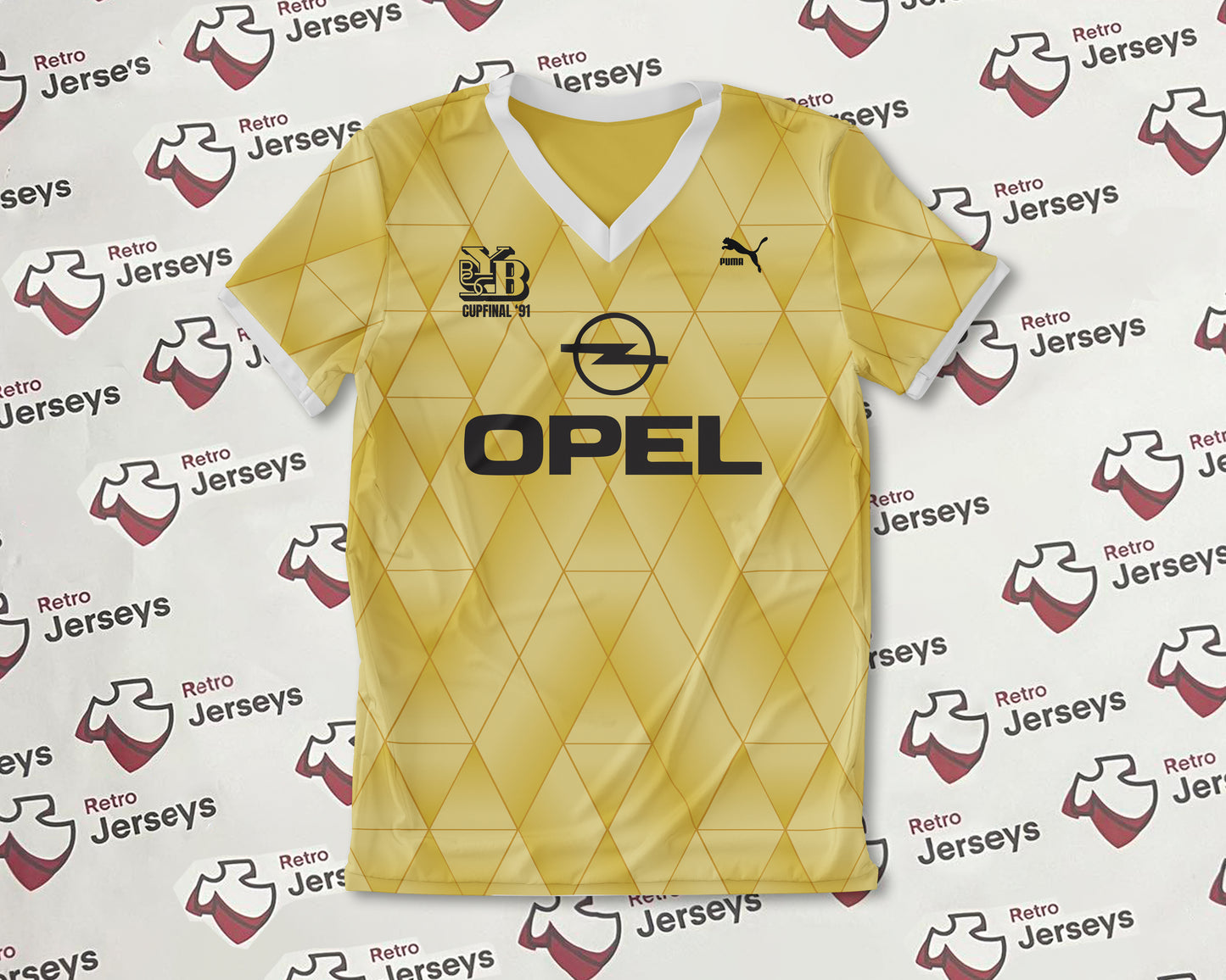 BSC Young Boys Shirt 1991 Cup Final - Retro Jerseys, BSC Young Boys Trikot