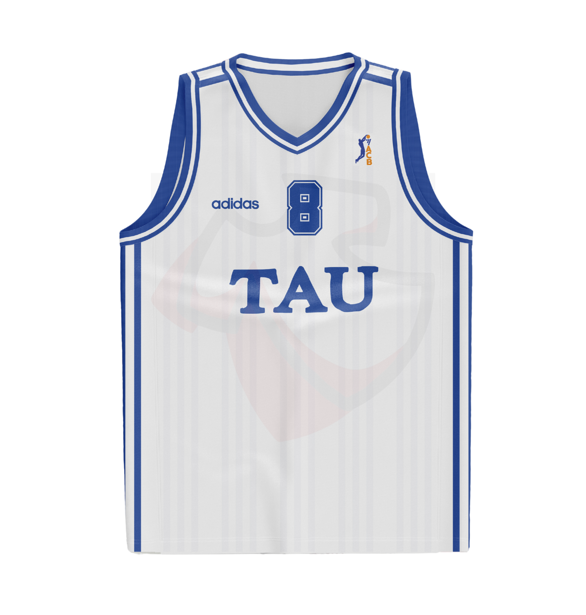 Baskonia Basketball Shirt 1998-1999 Home - Retro Jerseys, Camiseta Baskonia Baloncesto