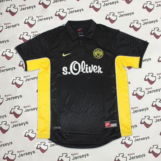 Borussia Dortmund Shirt 1999-2000 Away - Retro Jersey, Borussia Dortmund trikot