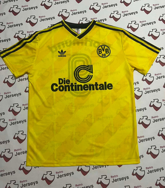 Borussia Dortmund Home 1986-1988 - Retro Jersey