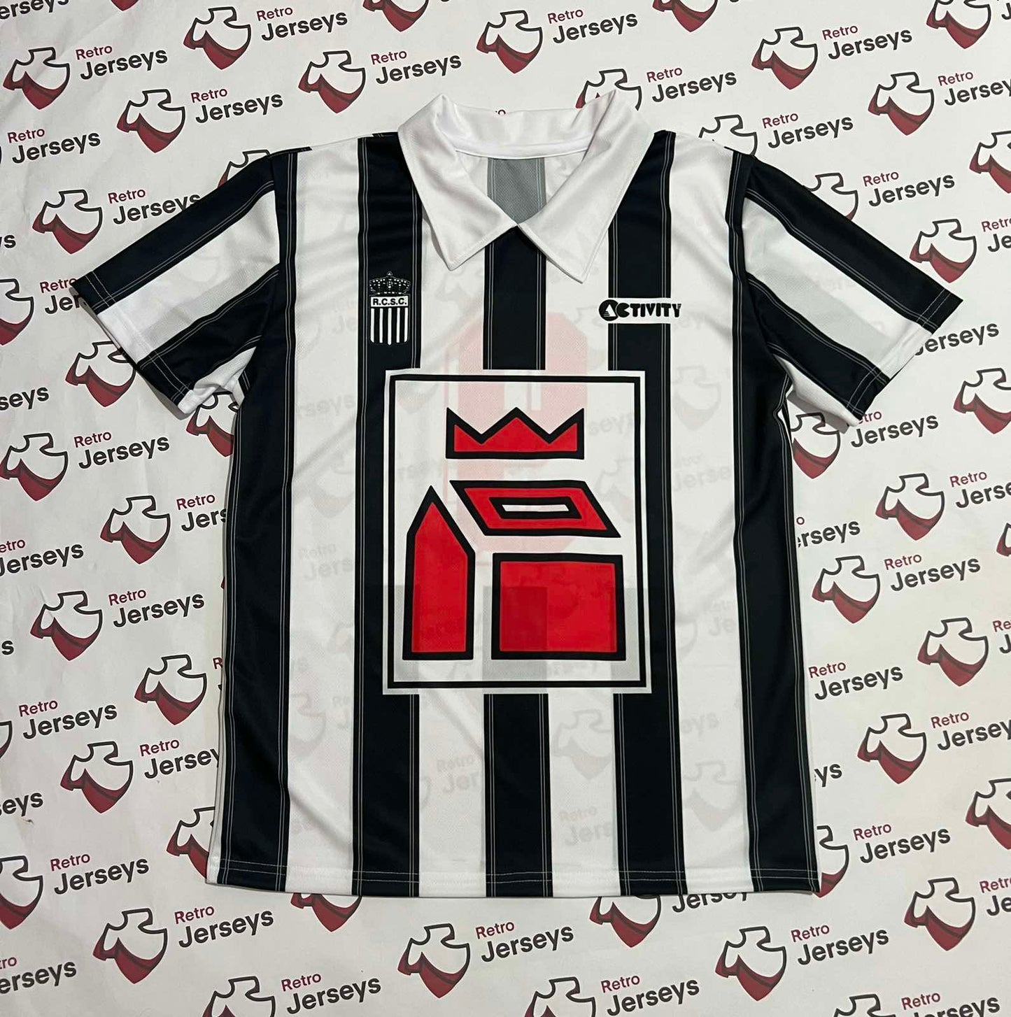 Sporting Charleroi Shirt 1997-1998 Home - Retro Jerseys, Sporting Charleroi Retro Shirt