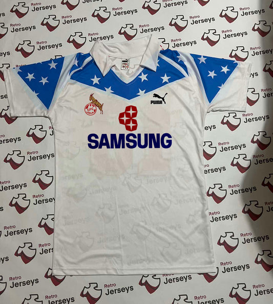 FC Köln Shirt 1988-1989 Away - Retro Jersey, FC Köln trikot, FC Köln Retro Trikot