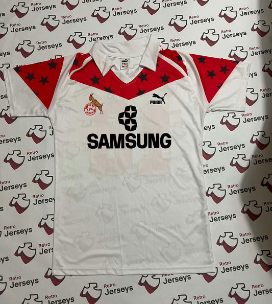 FC Köln Shirt 1987-1988 Away - Retro Jersey, FC Köln trikot, FC Köln Retro Trikot
