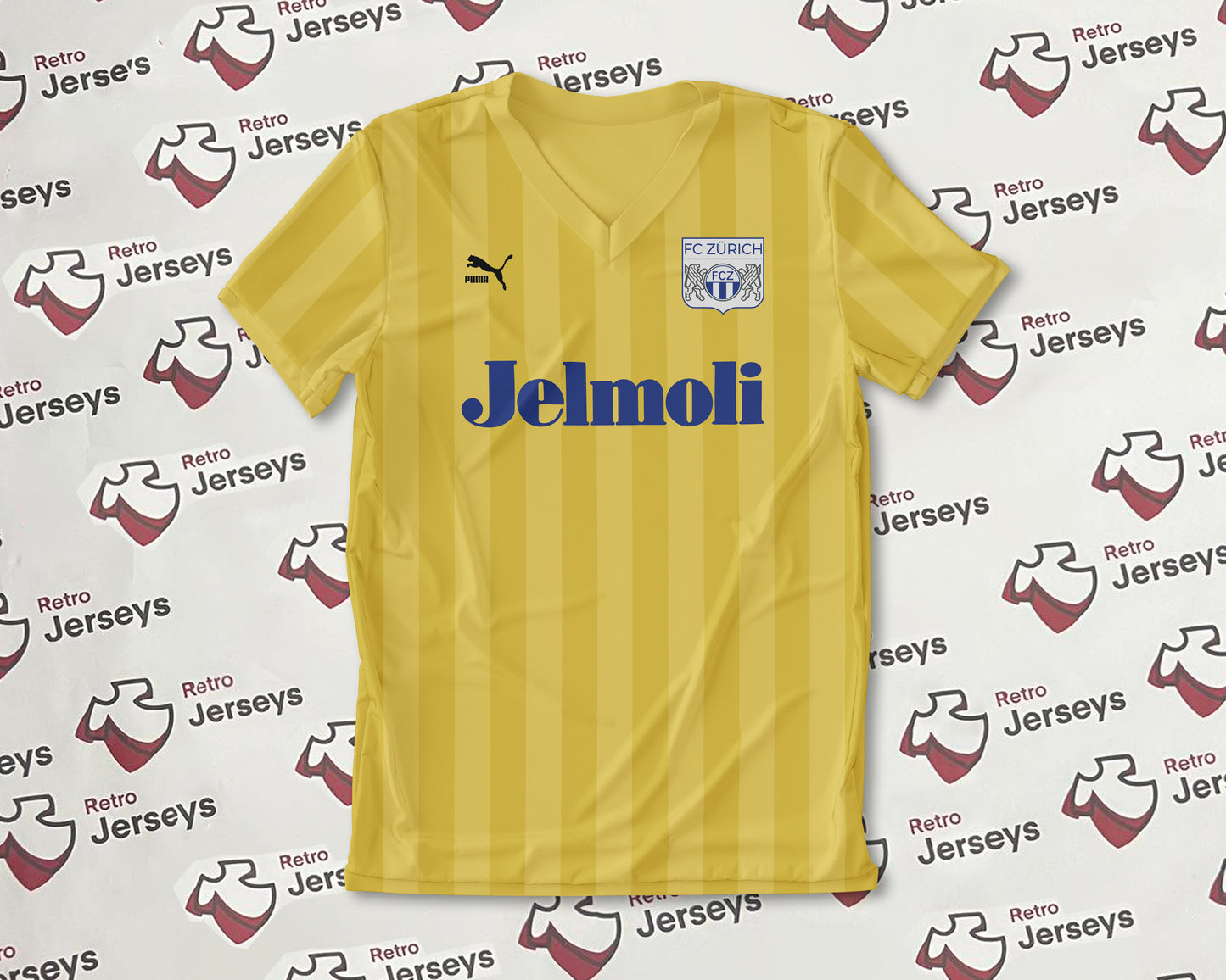 FC Zürich Shirt 1988-1990 Away - Retro Jerseys, FC Zürich Trikot, FC Zürich Retro