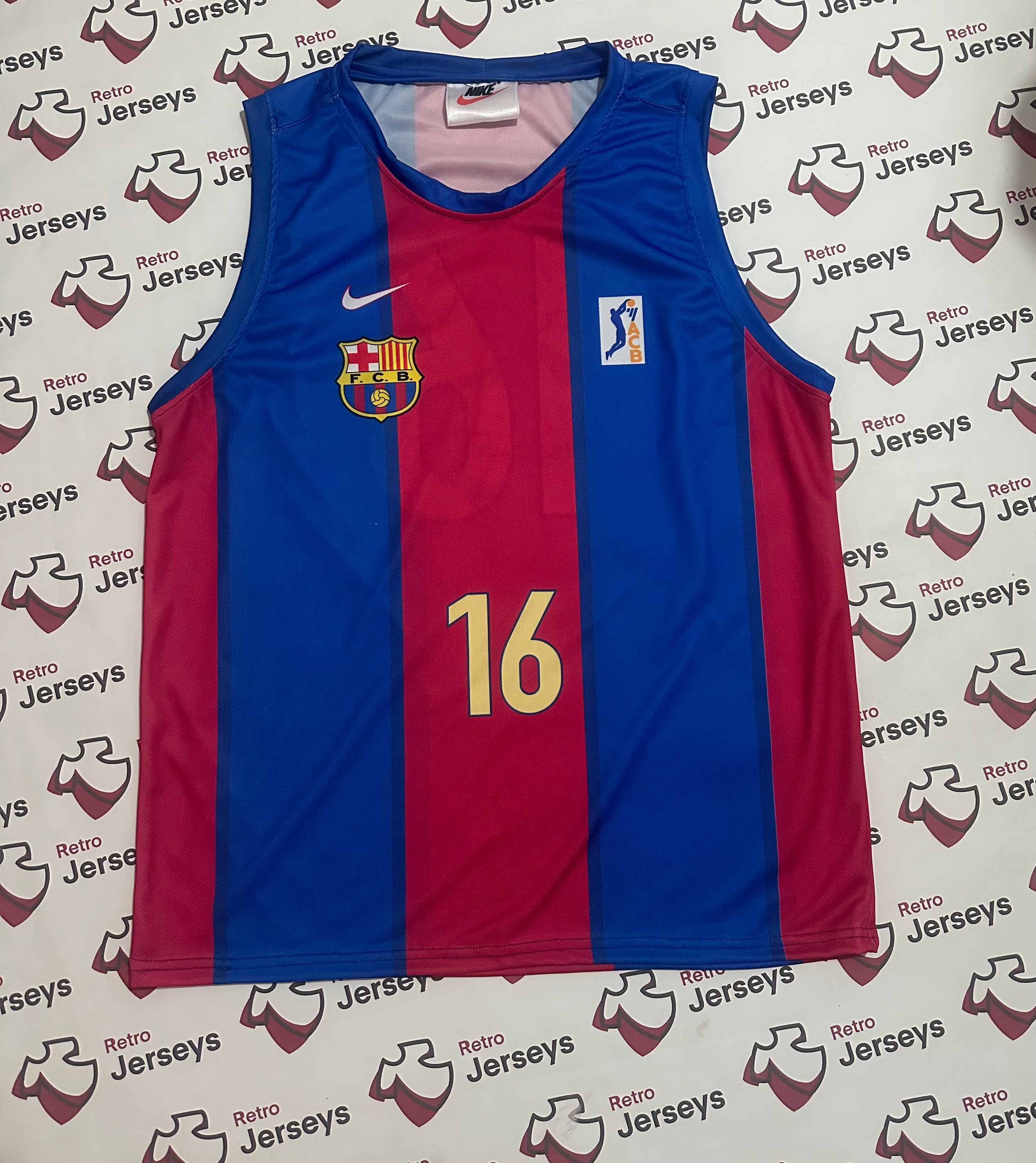 Camiseta retro fc barcelona hotsell