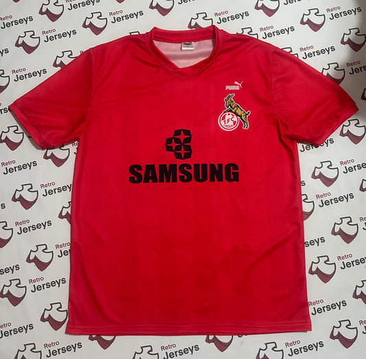 FC Köln Shirt 1988-1989 Away - Retro Jersey, FC Köln trikot, FC Köln Retro Trikot