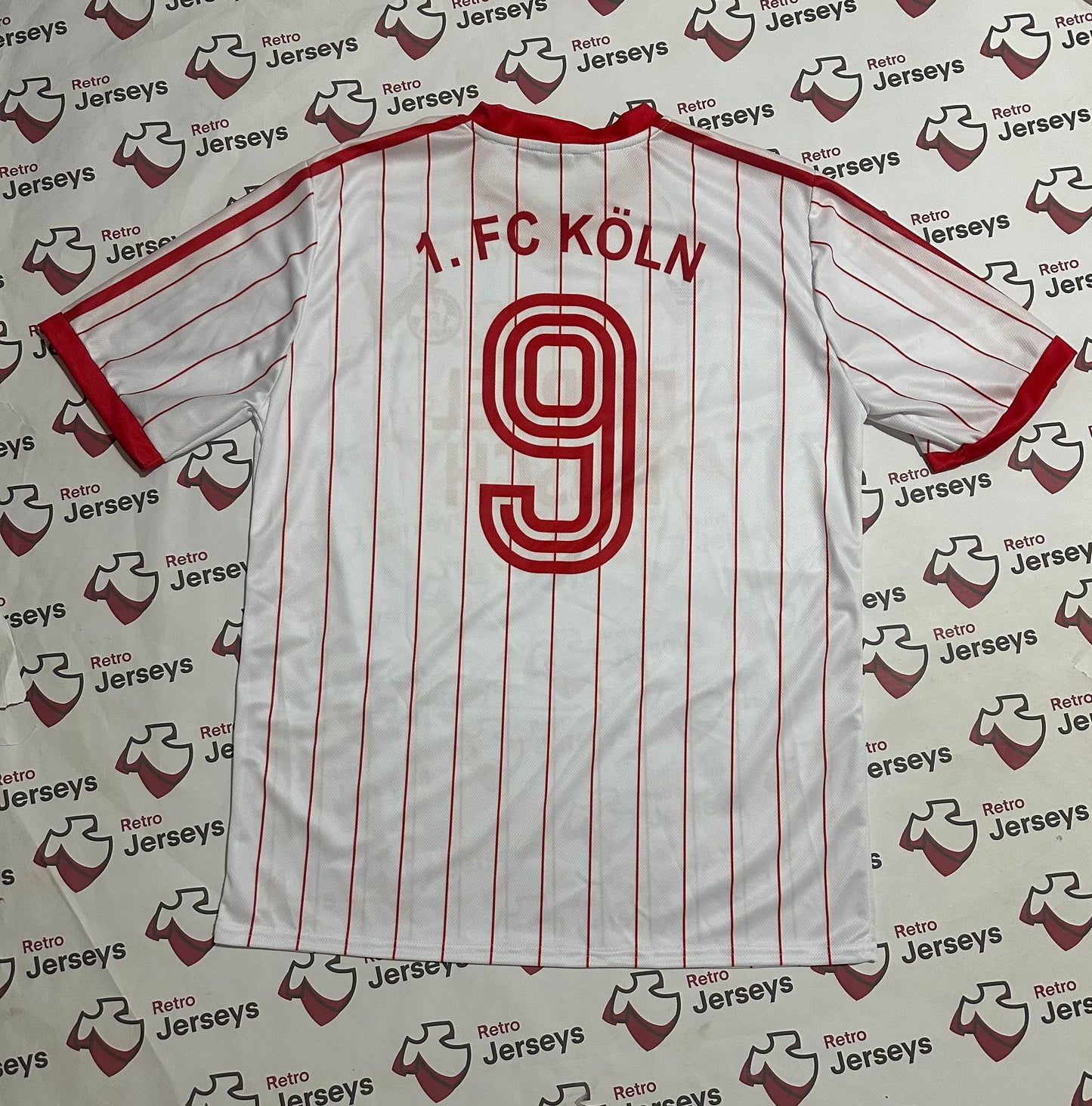 FC Köln Shirt 1982-1983 Home - Retro Jersey, FC Köln trikot, FC Köln Retro Trikot