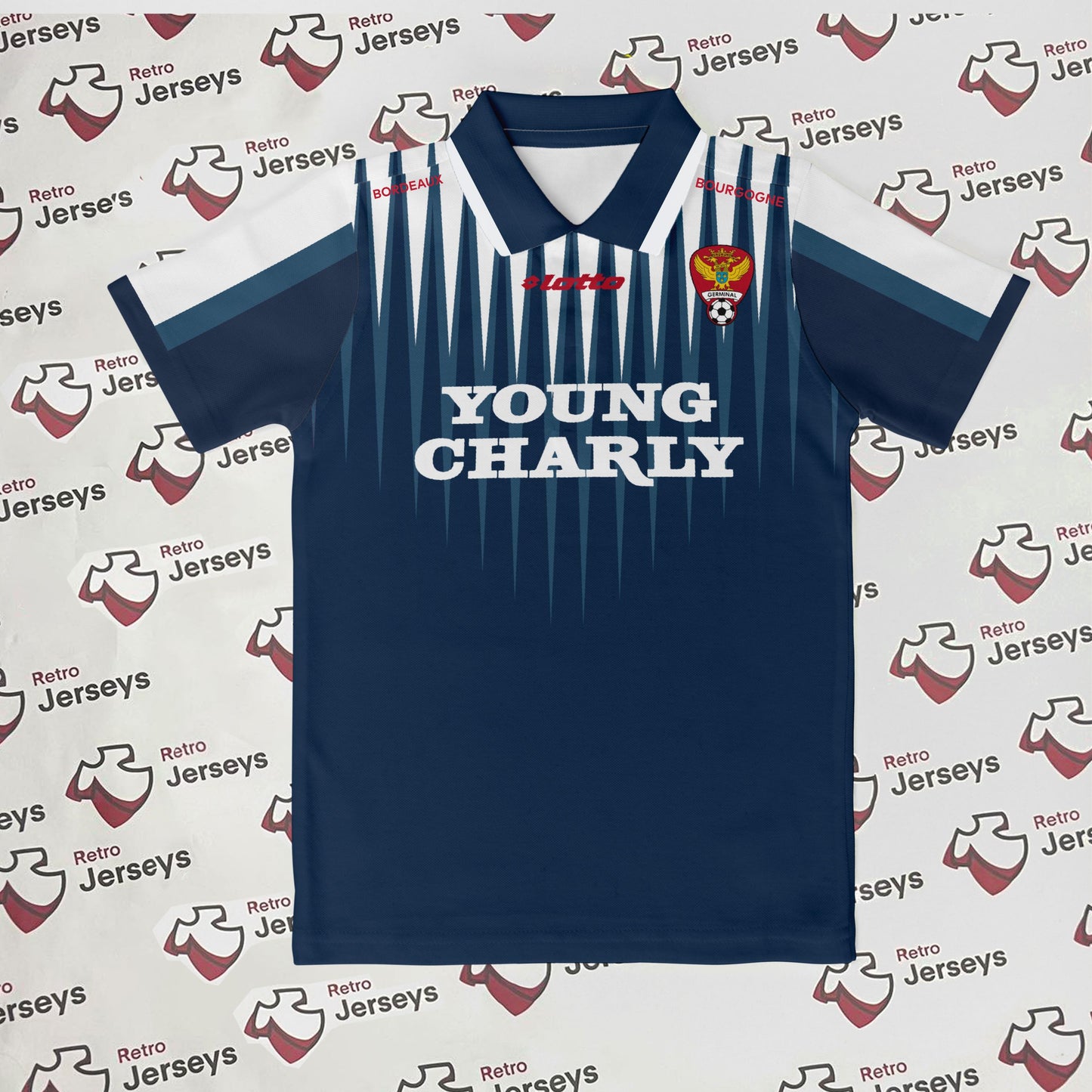 Germinal Ekeren Shirt 1997-1998 Away - Retro Jerseys, Germinal Beerschot Retro Shirt - Retro Jerseys