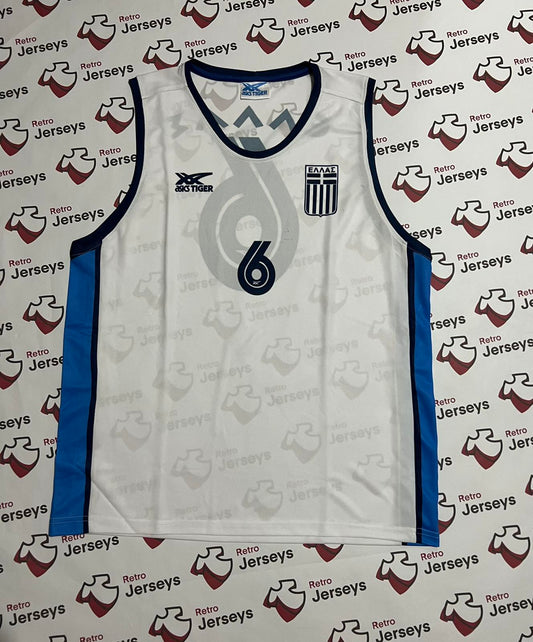 Greece Basketball National Shirt 1987 Home - Retro Jerseys, φανέλα Μπάσκετ Γρεεκε - Retro Jerseys
