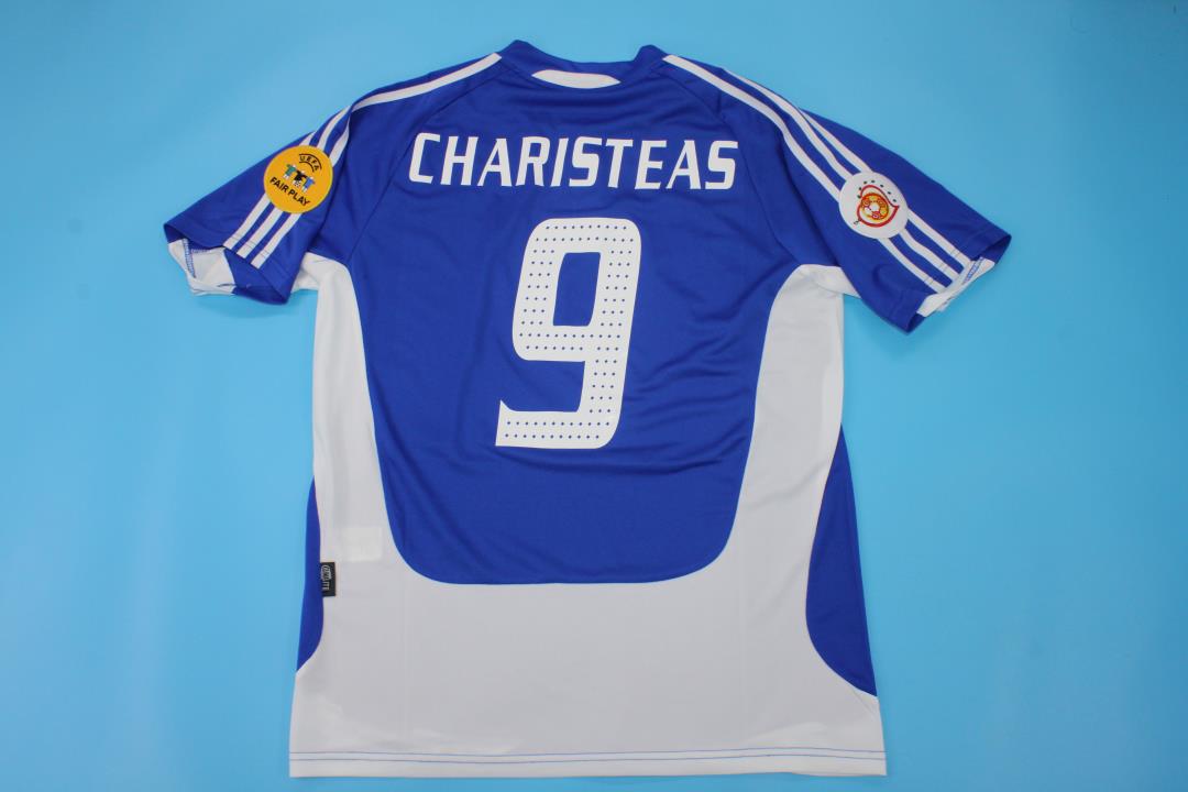 Greece National Shirt 2004 Home - Retro Jerseys, φανέλα Γρεεκε