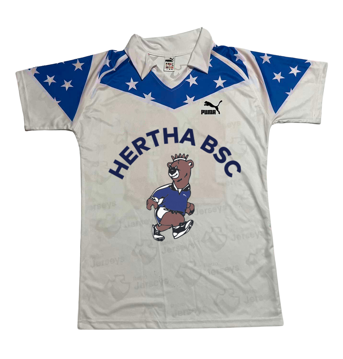 Hertha BSC Shirt 1989-1990 Home - Retro Jerseys, Hertha BSC Trikot
