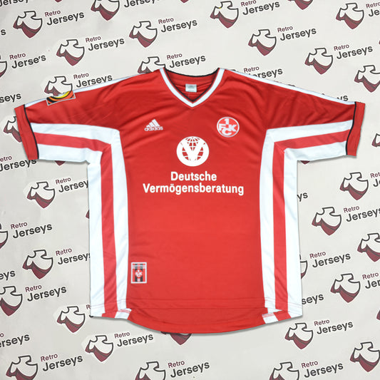 FC Kaiserslautern Shirt 1998-1999 Home - Retro Jersey, FC Kaiserslautern trikot, FCK Trikot