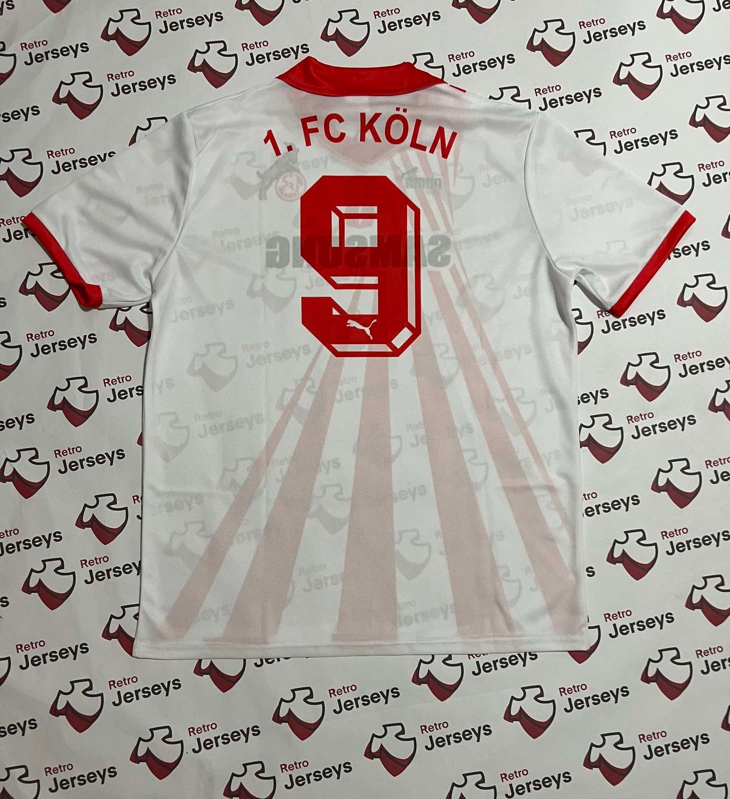 FC Köln Shirt 1990-1991 Home - Retro Jersey, FC Köln trikot, FC Köln Retro Trikot