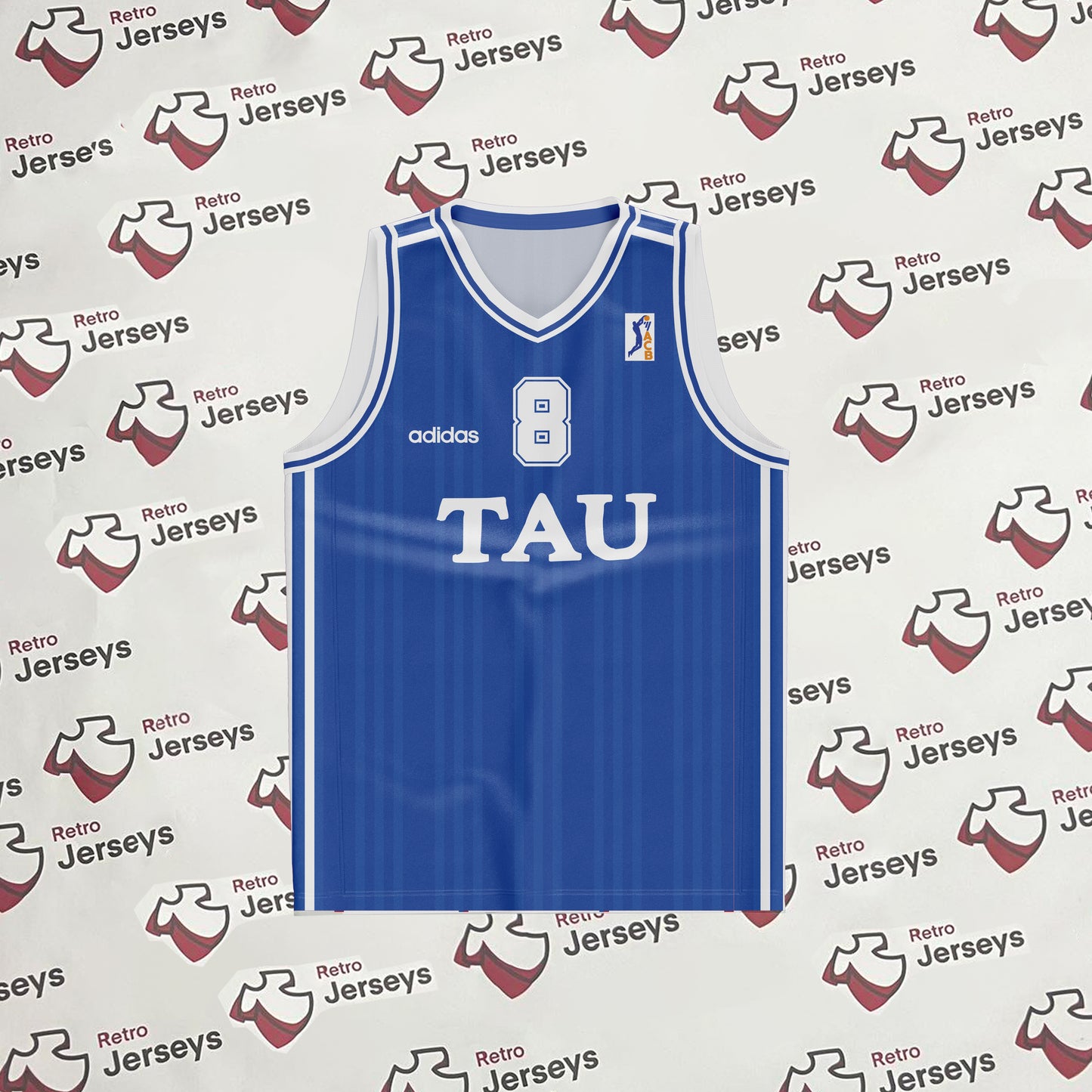 Baskonia Basketball Shirt 1998-1999 Away - Retro Jerseys, Camiseta Baskonia Baloncesto