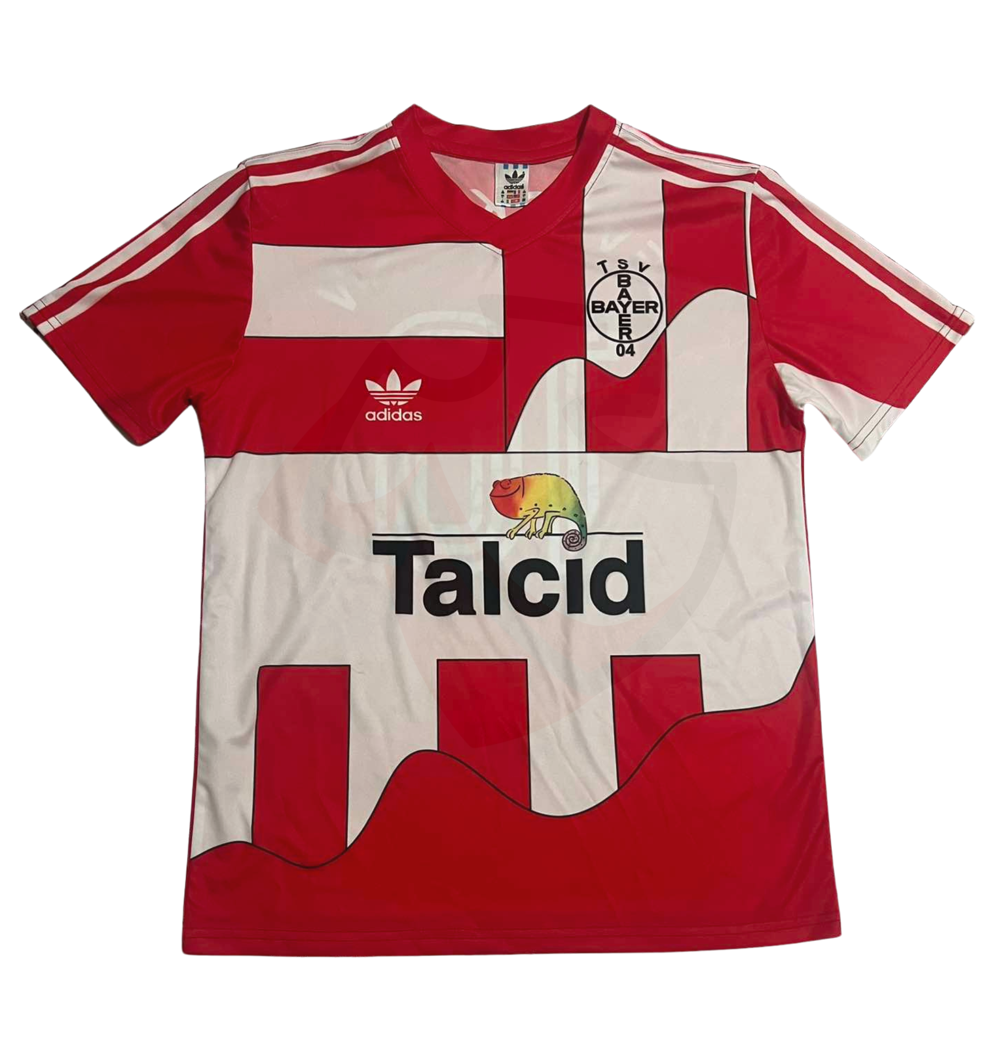Bayer Leverkusen レプリカユニフォーム シャツ Bayer 04 Leverkusen Shirt 1992-1993 Home - Retro Jersey, Bayer