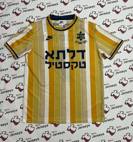 Maccabi Tel Aviv Shirt 1988-1989 Home - Retro Jerseys, חולצה של מכבי תל אביב