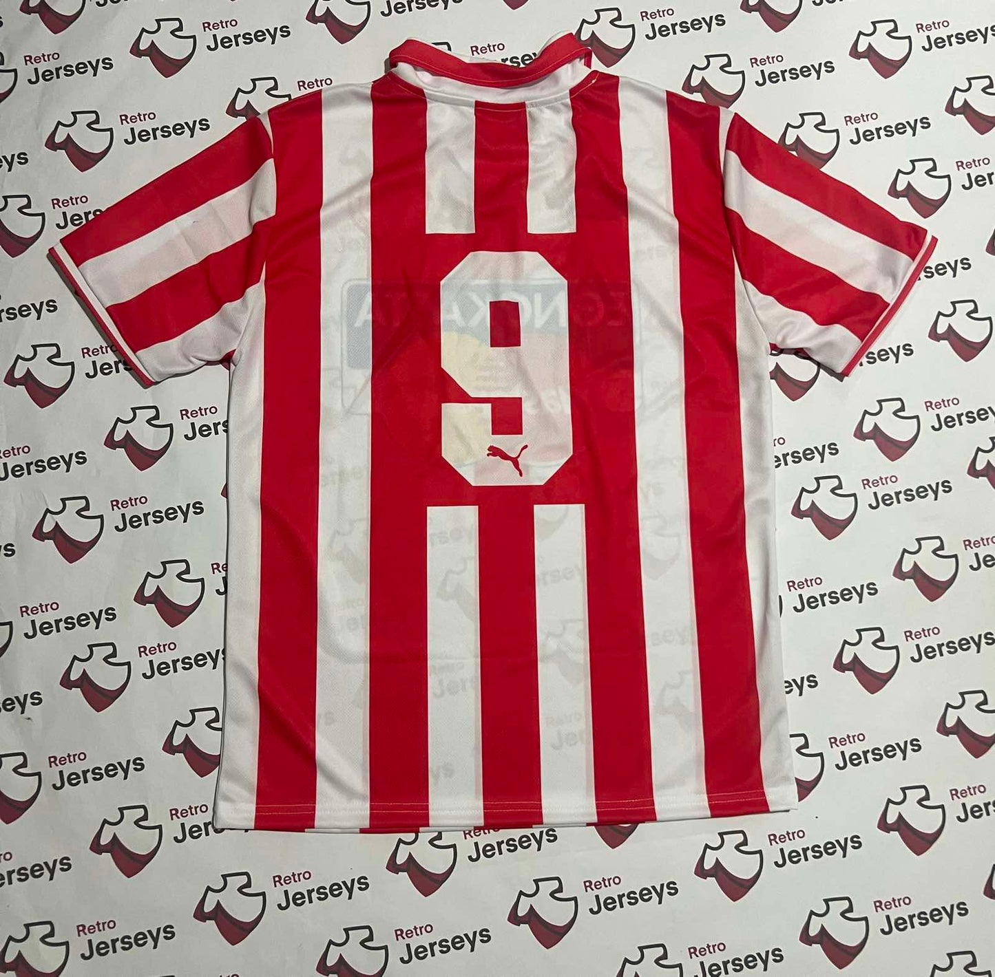 Olympiakos Piraeus Shirt 1996-1997 Home - Retro Jerseys, φανέλα Ολυμπιακός