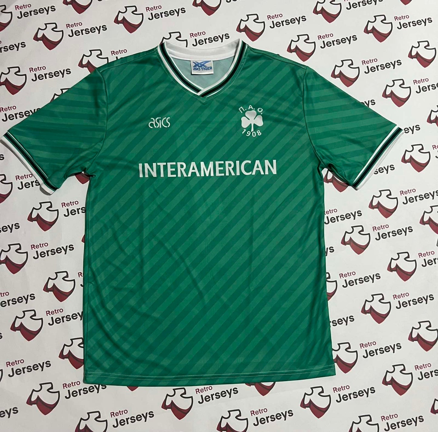 Panathinaikos Shirt 1991-1992 European Cup - Retro Jerseys, φανέλα Παναθηναϊκός - Retro Jerseys