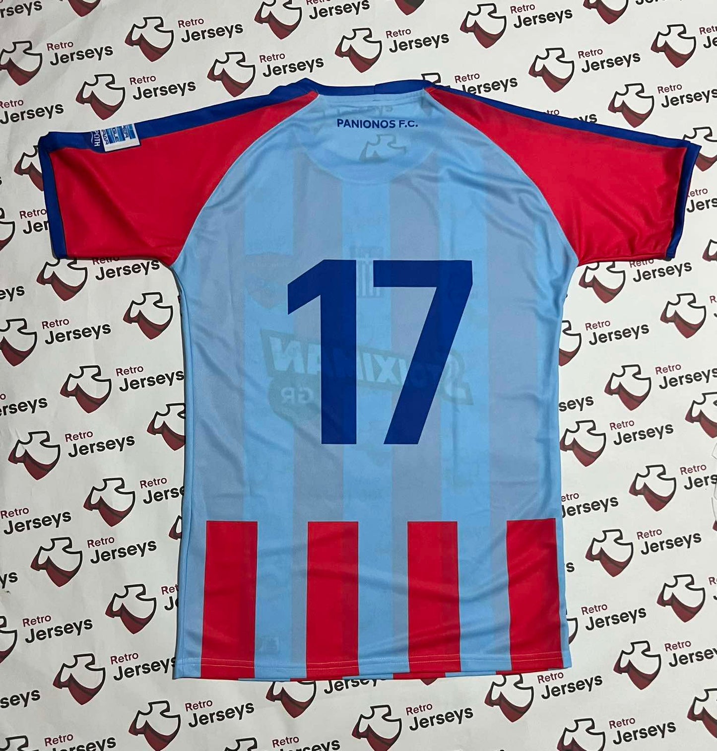 Panionios Athen Shirt 2017-2018 Home - Retro Jerseys, φανέλα Πανιώνιος