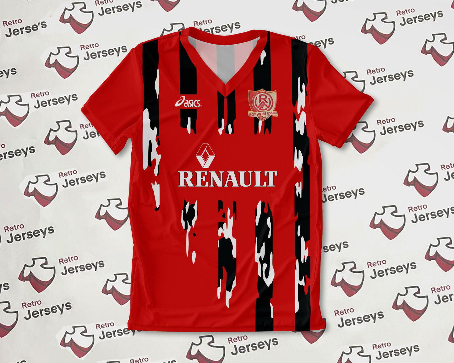 Rot Weiss Essen Shirt 1994-1995 Away - Retro Jersey, Rot Weiss Essen trikot