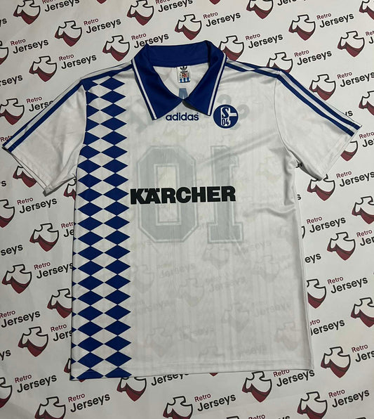Schalke 04 Shirt 1995-1996 Home - Retro Jersey, Schalke trikot