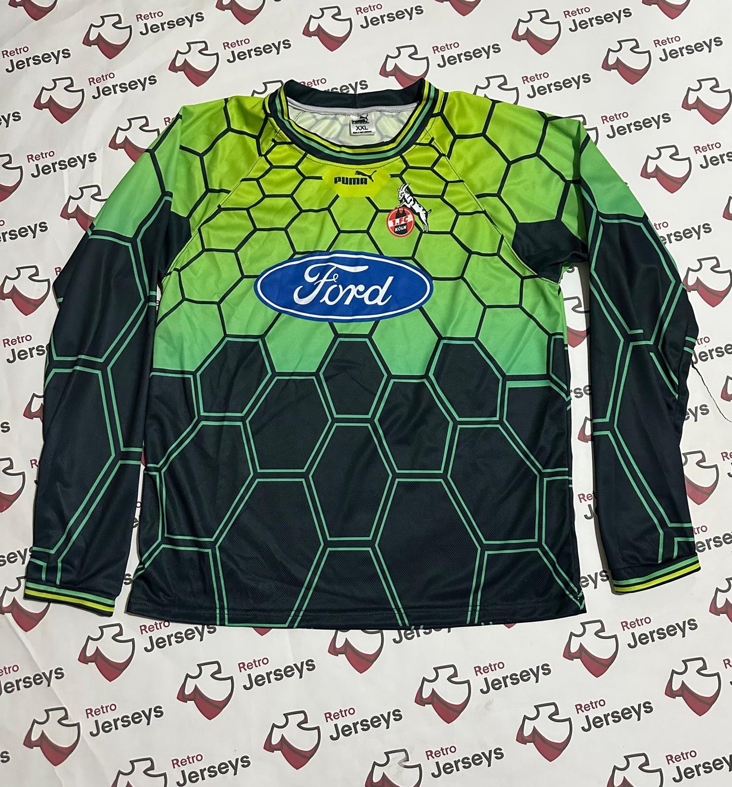 FC Koln 1997-1998 Goalkeeper Home Trikot - Retro Jerseys