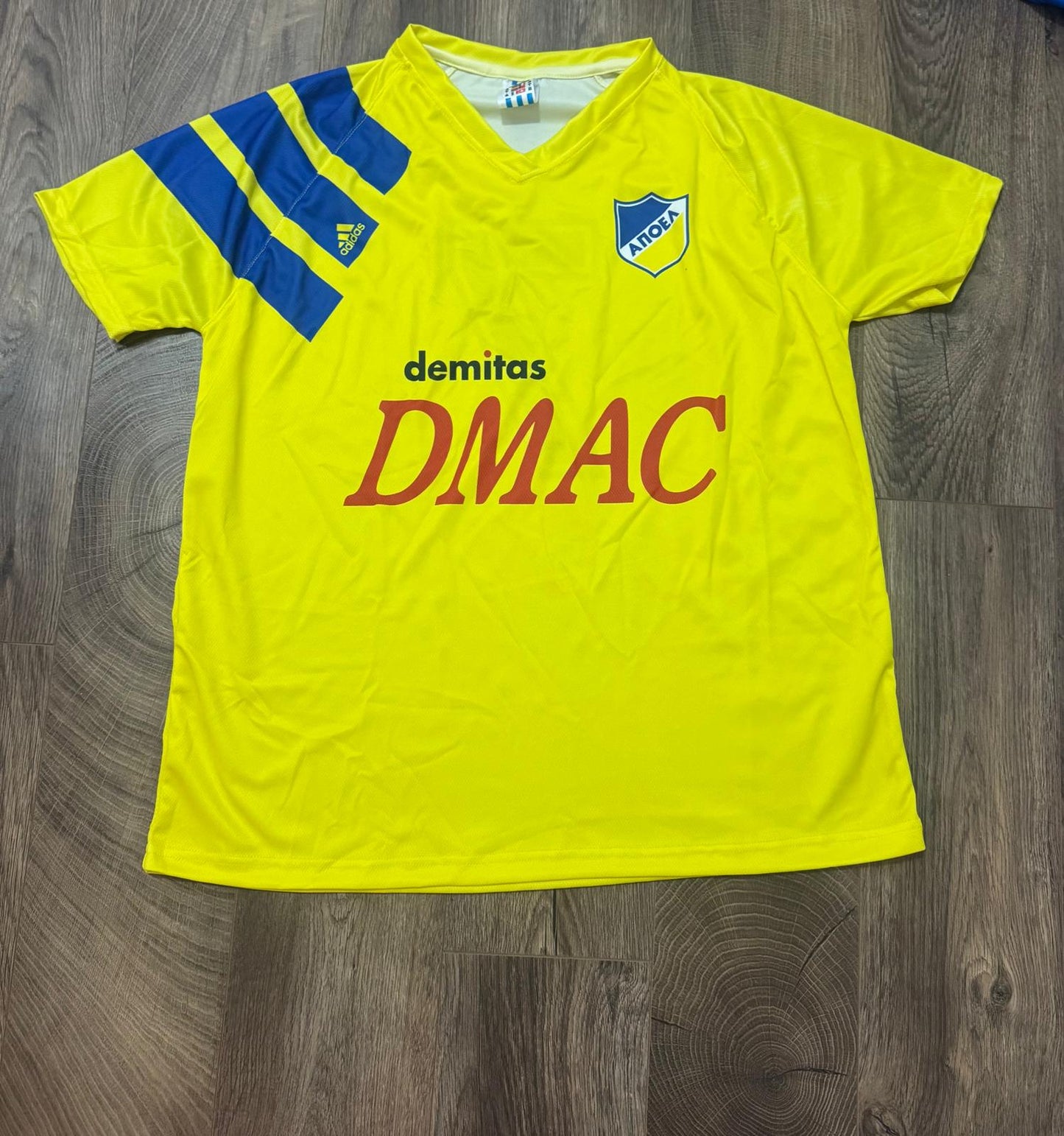 APOEL Nicosia Shirt 1992-1993 Home - Retro Jersey, φανέλα αποέλ