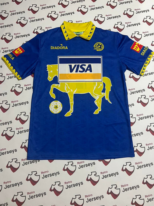 Maccabi Tel-Aviv 1996-1997 Away - Retro Jerseys, חולצה של מכבי תל אביב - Retro Jerseys