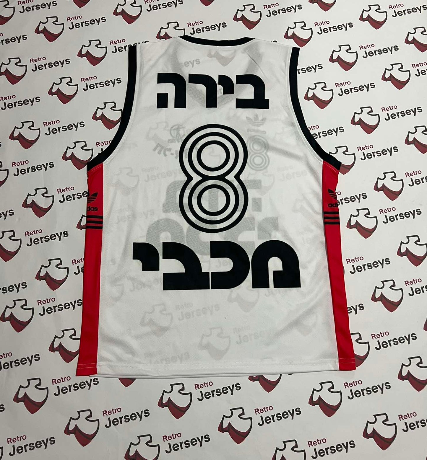 Hapoel Tel Aviv Basketball 1992-1993 Away - Retro Jerseys - Retro Jerseys