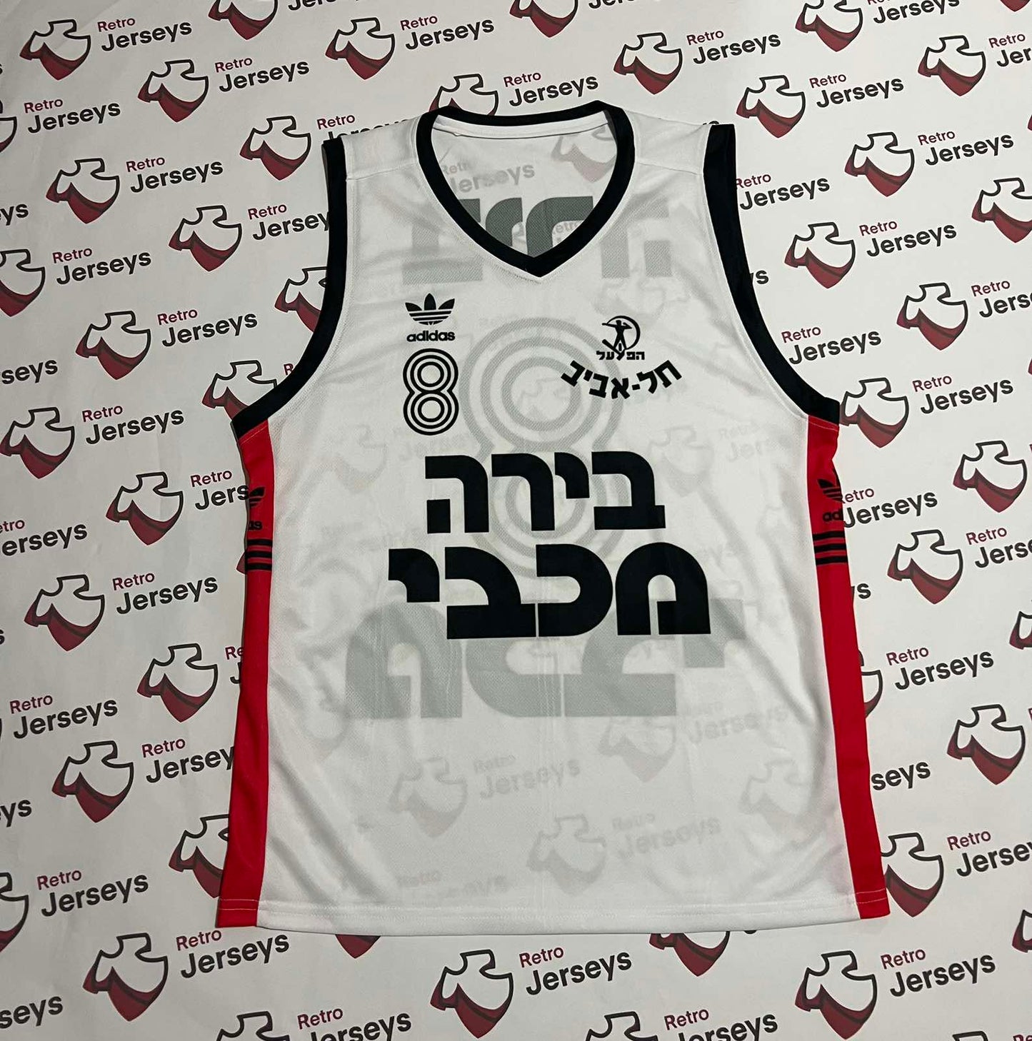 Hapoel Tel Aviv Basketball 1992-1993 Away - Retro Jerseys - Retro Jerseys