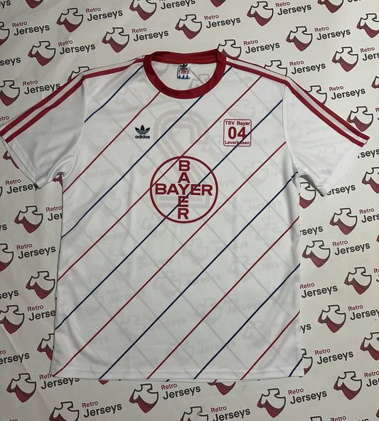 Bayer 04 Leverkusen Shirt 1987-1988 Away - Retro Jersey, Bayer Leverkusen trikot