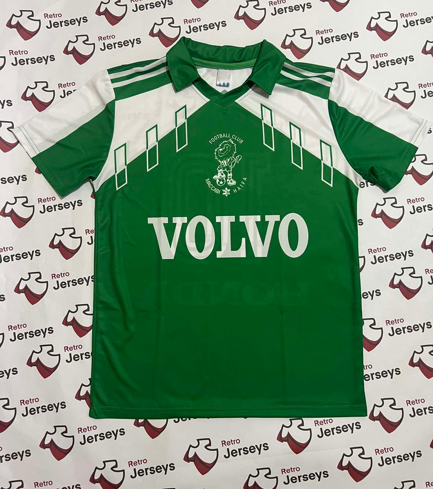 Maccabi Haifa Shirt 1990 Home - Retro Jerseys, חולצה של מכבי חיפה