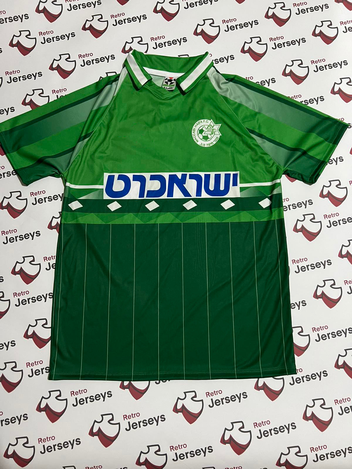 Maccabi Haifa Shirt 1995-1996 Home - Retro Jerseys, חולצה של מכבי חיפה