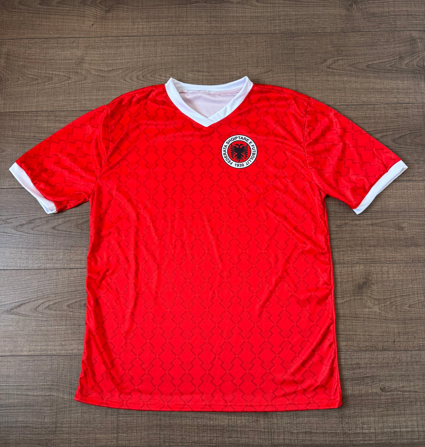 Albania National Shirt 1988 Home - Retro Jerseys, Fanella Shqipërisë