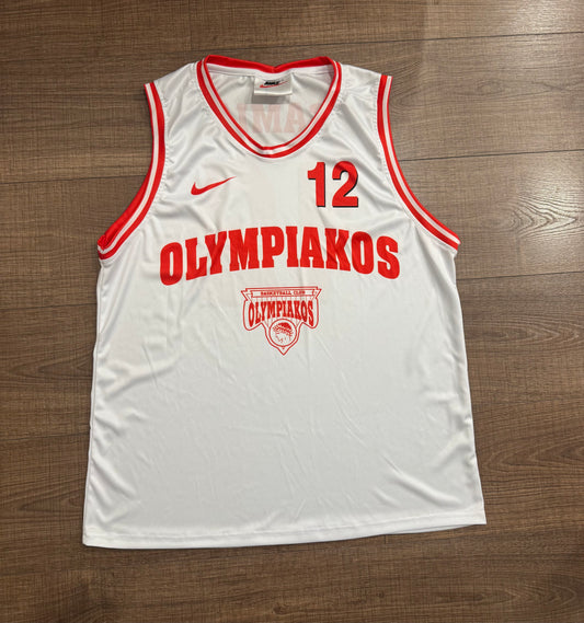Olympiakos Basketball Shirt 1997-1998 Away - Retro Jerseys, Φανέλα μπάσκετ Ολυμπιακού