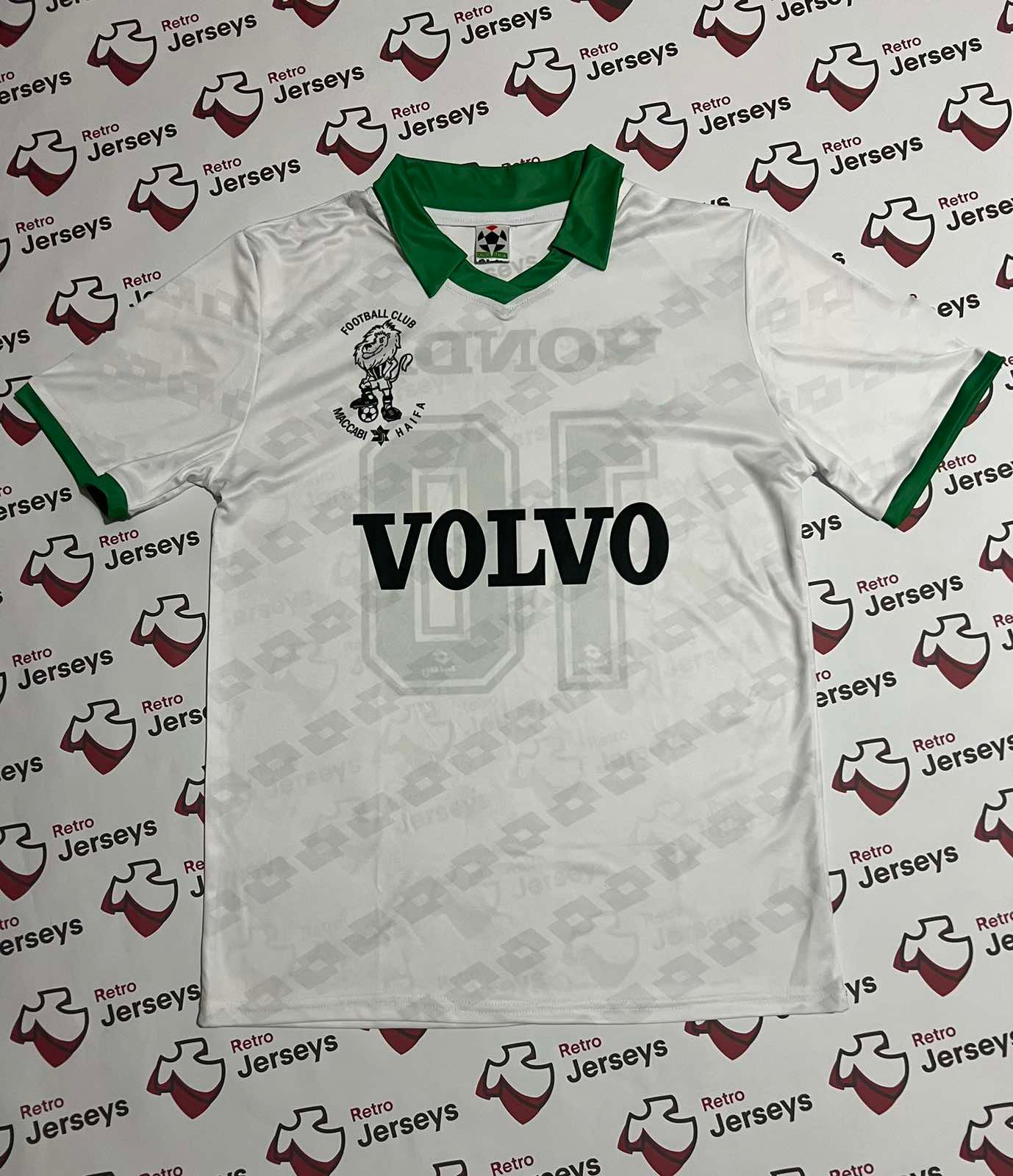 Maccabi Haifa Shirt 1992-1993 Away - Retro Jerseys, חולצה של מכבי חיפה