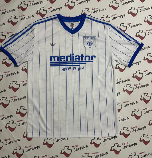 FC Zürich Shirt 1983-1985 Home - Retro Jerseys, FC Zürich Trikot, FC Zürich Retro