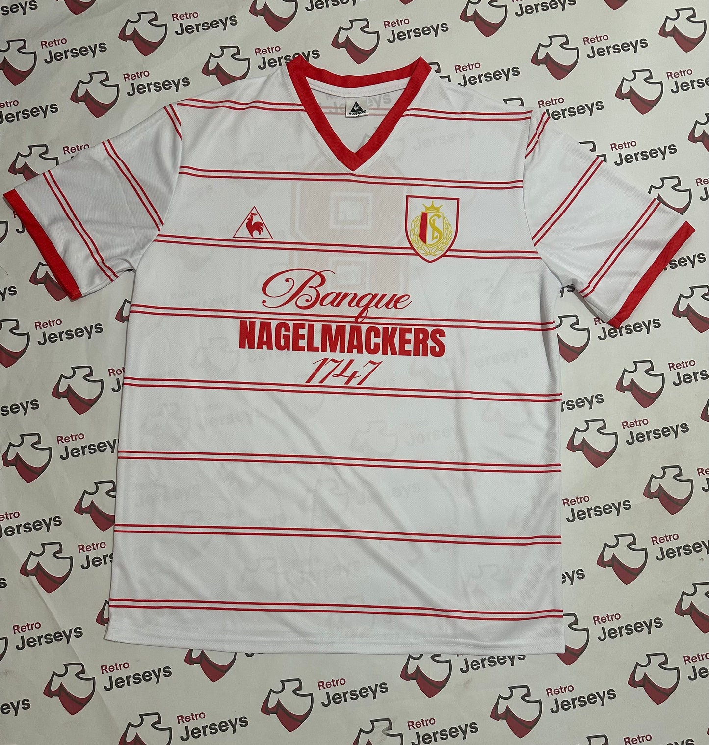 Standard Liege Shirt 1981-1982 Away - Retro Jerseys, Standard Liège Retro Shirt