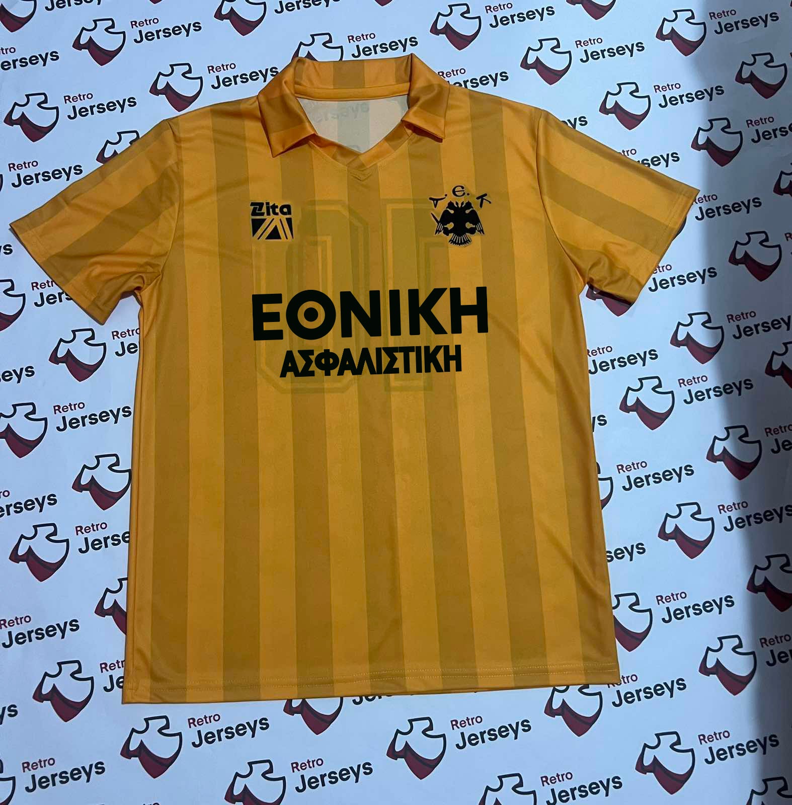 AEK Athens Shirt 1984-1986 Home - Retro Jerseys, φανέλα αεκ - Retro Jerseys
