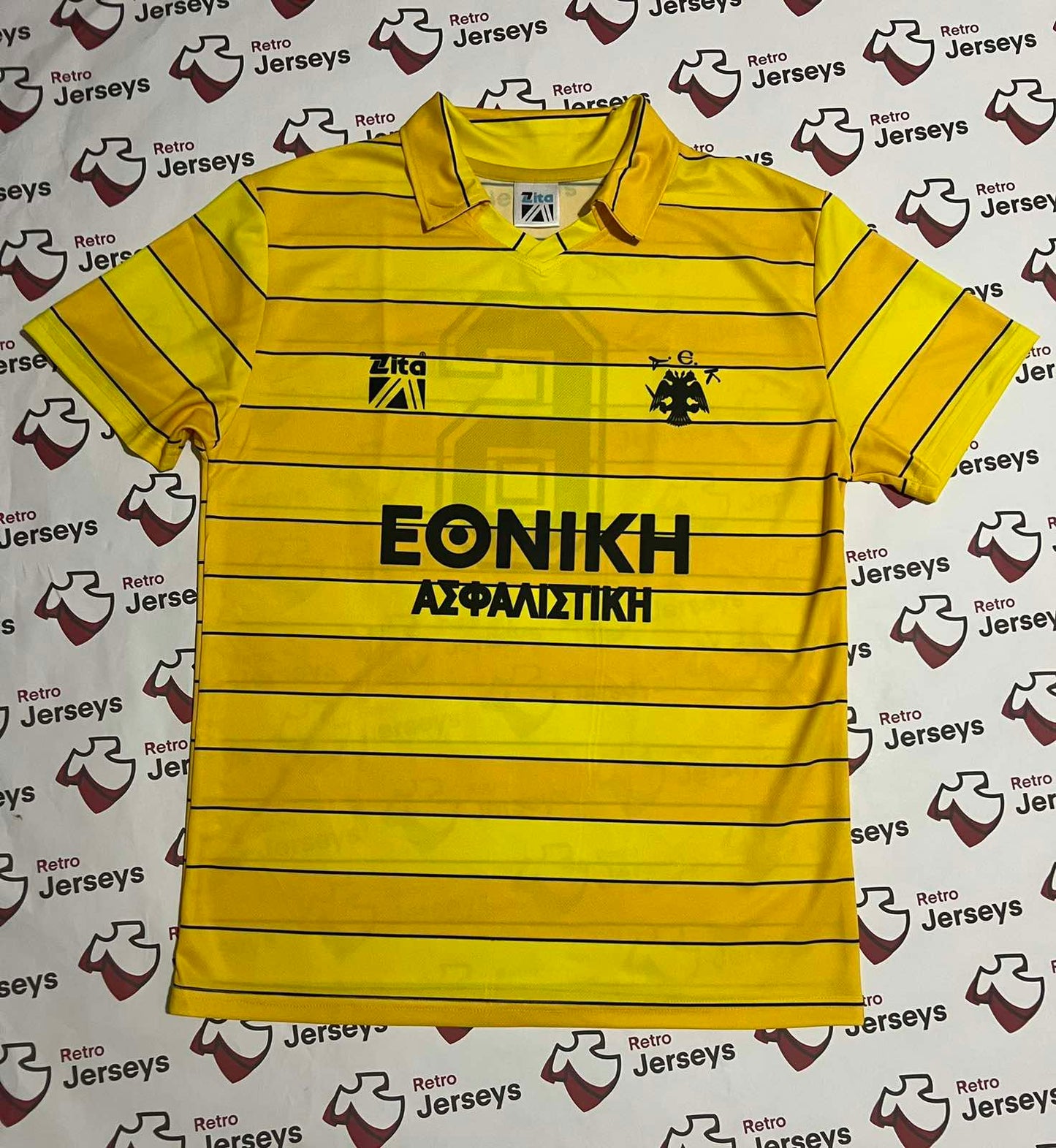 AEK Athens Home 1986-1987 - Retro Jersey - Retro Jerseys