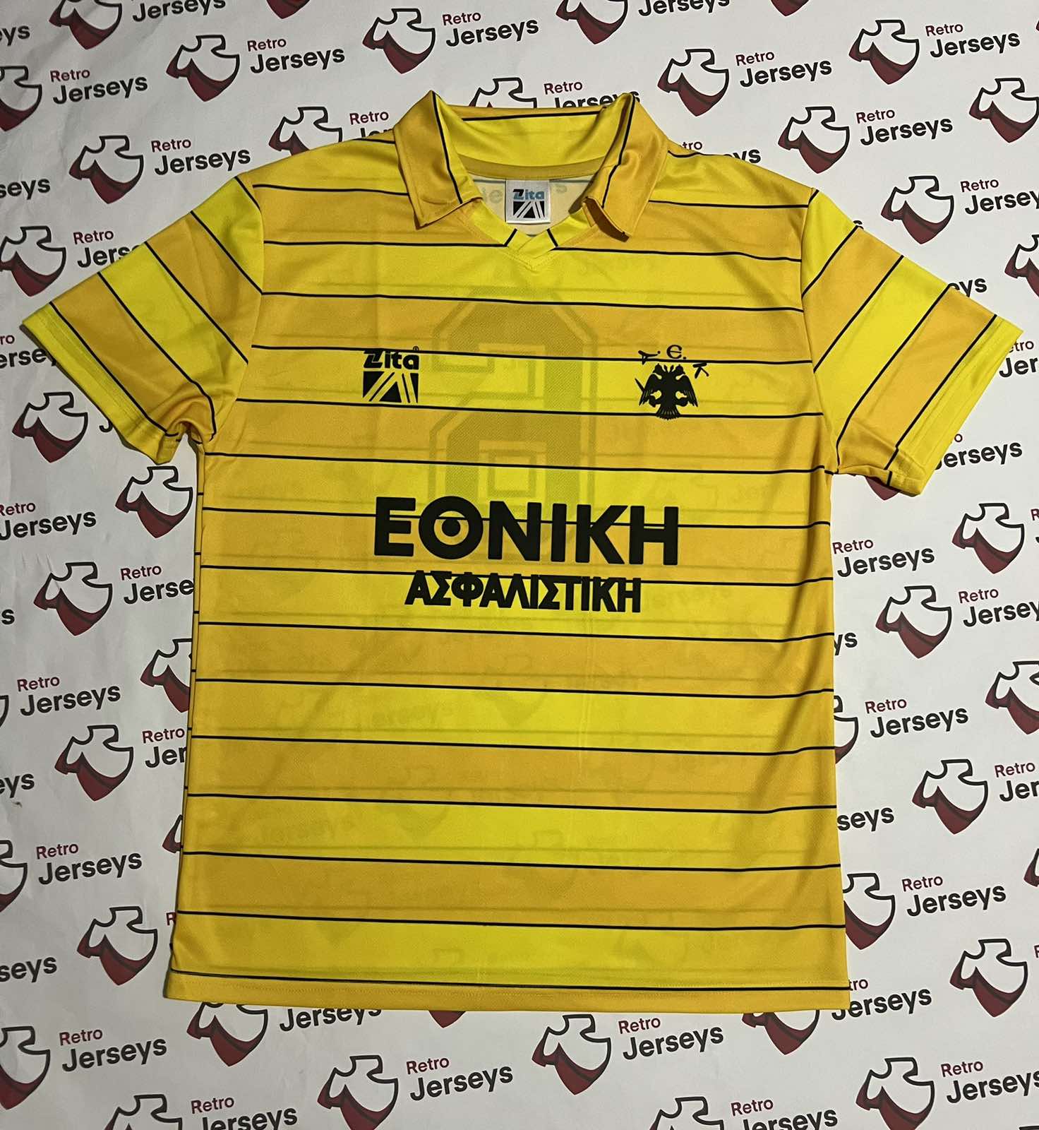 AEK Athens Home 1986-1987 - Retro Jersey - Retro Jerseys