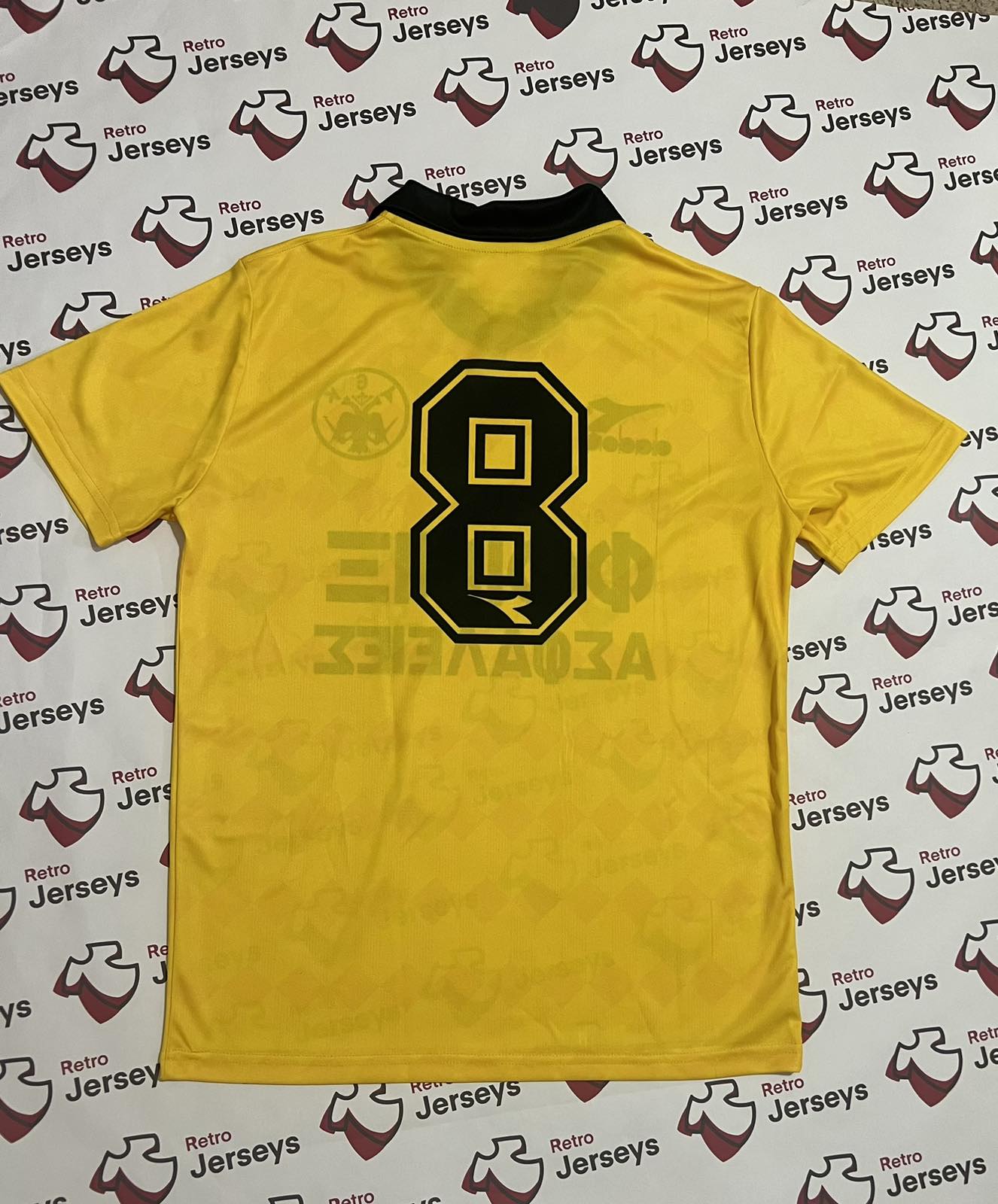 AEK Athens Shirt 1990-1991 Home - Retro Jerseys, φανέλα αεκ - Retro Jerseys