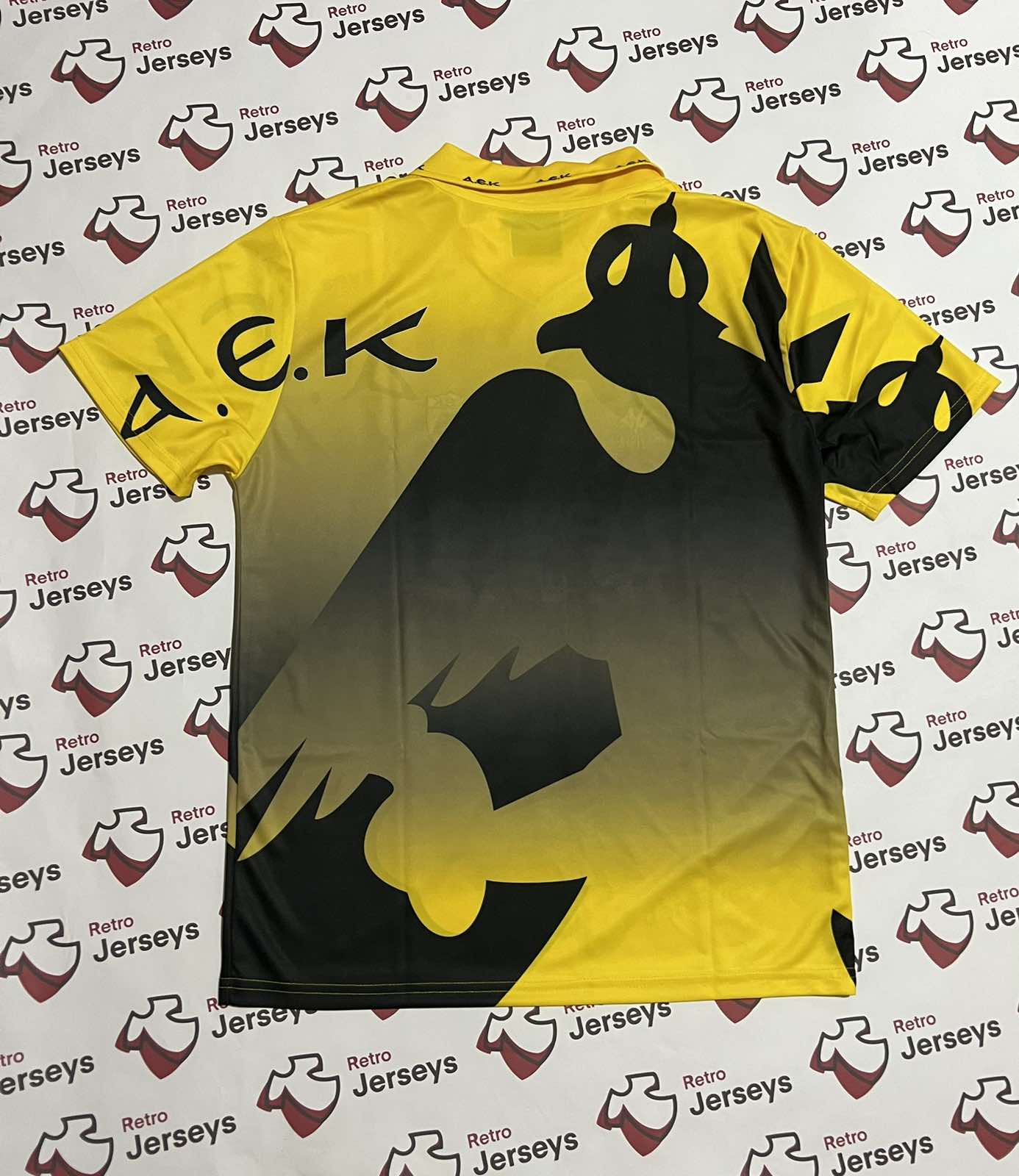 AEK Athens Shirt 1996-1997 Home - Retro Jerseys, φανέλα αεκ - Retro Jerseys